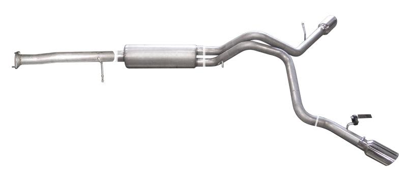 Gibson 07-10 Cadillac Escalade ESV Base 6.2L 2.5in Cat-Back Dual Extreme Exhaust - Aluminized - Jerry's Rodz