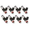 Injector Dynamics 1340cc Injectors-48mm Length - 14mm Grey Top - 15mm (Orange) Low O-Ring (Set of 8) - Jerry's Rodz