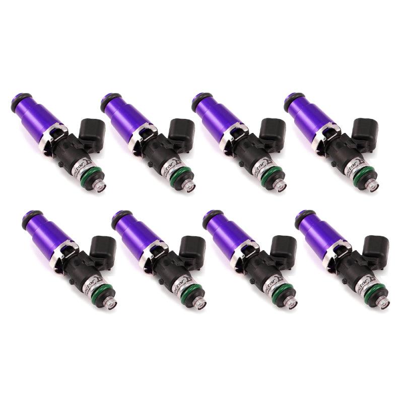 Injector Dynamics 1340cc Injectors - 60mm Length - 14mm Purple Top - 14mm Lower O-Ring (Set of 8) - Jerry's Rodz