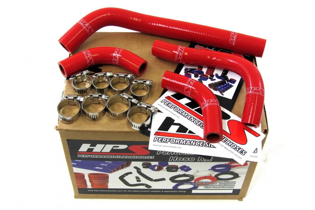 HPS Red Reinforced Silicone Radiator Hose Kit Coolant for Honda 04-09 CRF250X