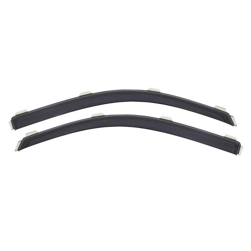 AVS 06-11 Honda Civic Coupe Ventvisor In-Channel Window Deflectors 2pc - Smoke - Jerry's Rodz