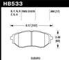 Hawk 05-08 LGT D1078 DTC-60 Race Front Brake Pads - Jerry's Rodz