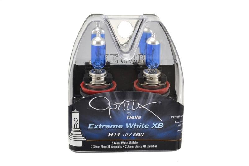 Hella H11 12V 55W Xenon White XB Bulb (Pair) - Jerry's Rodz