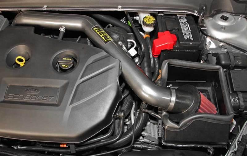 AEM 14-15 Ford Fusion 2.0L L4 Turbo - Cold Air Intake System - Gunmetal Gray - Jerry's Rodz