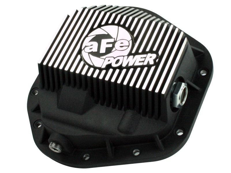 aFe Power Front Differential Cover 5/94-12 Ford Diesel Trucks V8 7.3/6.0/6.4/6.7L (td) Machined Fins - Jerry's Rodz