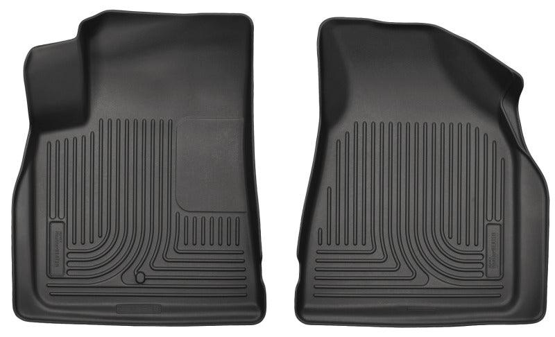 Husky Liners 09-14 Chevy Traverse/07-14 GMC Acadia Weatherbeater Black Front Floor Liners - Jerry's Rodz