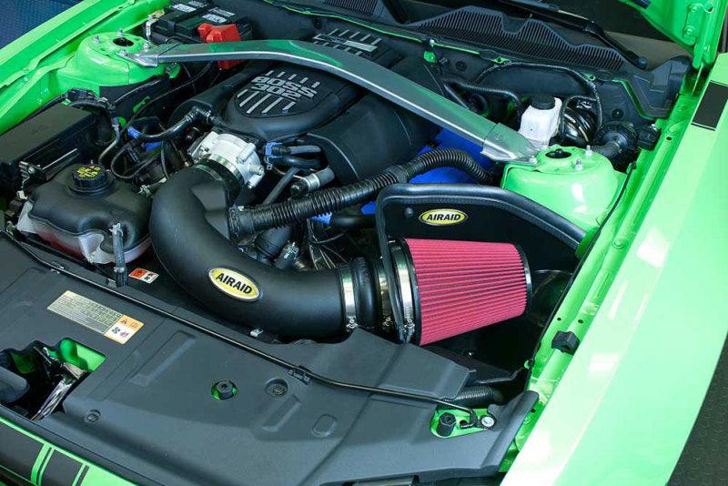 Airaid 12-13 Ford Mustang Boss 302 MXP Intake System w/ Tube (Oiled / Red Media) - Jerry's Rodz