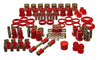 Energy Suspension 66-72 Oldsmobile Cutlass/442/F-85/Europa Red Hyper-flex Master Bushing Set - Jerry's Rodz