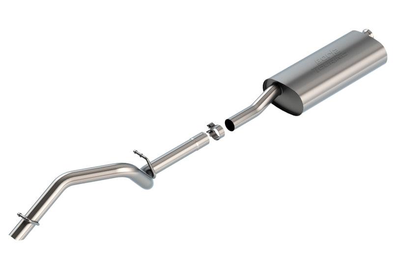 Borla 18-20 Jeep Wrangler JLU 3.6L V6 Climber Turn Down Exit Cat-Back Exhaust - Jerry's Rodz