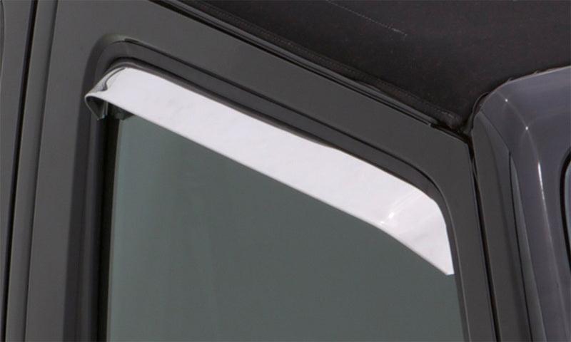 AVS 76-91 Chevy Blazer Ventshade Window Deflectors 2pc - Stainless - Jerry's Rodz