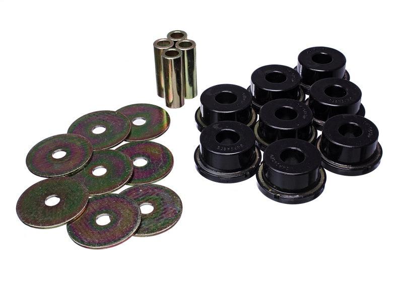 Energy Suspension 05-09 Subaru Legacy Rear Subframe Bushing Set - Black - Jerry's Rodz