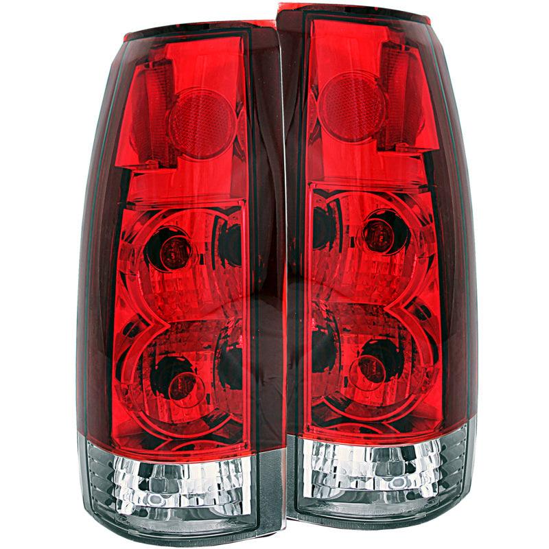 ANZO 1999-2000 Cadillac Escalade Taillights Red/Clear - New Gen - Jerry's Rodz