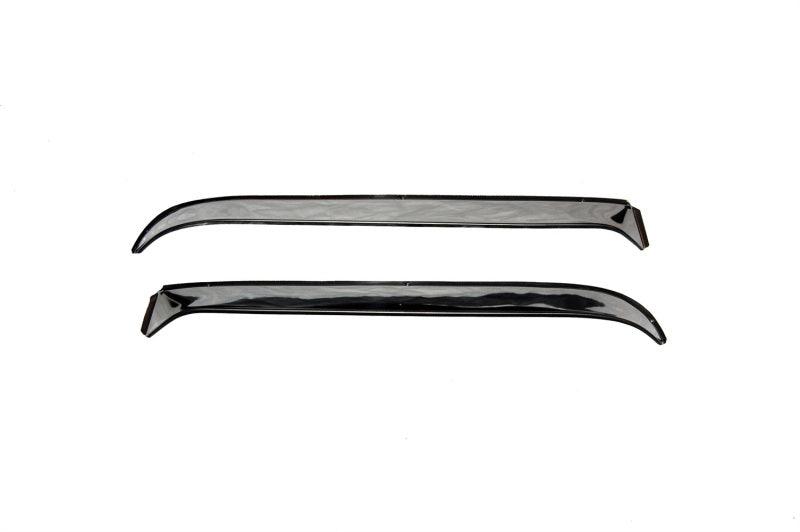 AVS 76-93 Dodge Ramcharger Ventshade Window Deflectors 2pc - Stainless - Jerry's Rodz