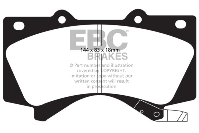 EBC Brakes Bluestuff Street and Track Day Brake Pads - Jerry's Rodz