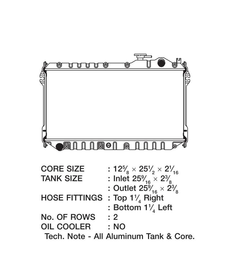 CSF 89-97 Mazda Miata Radiator - Jerry's Rodz