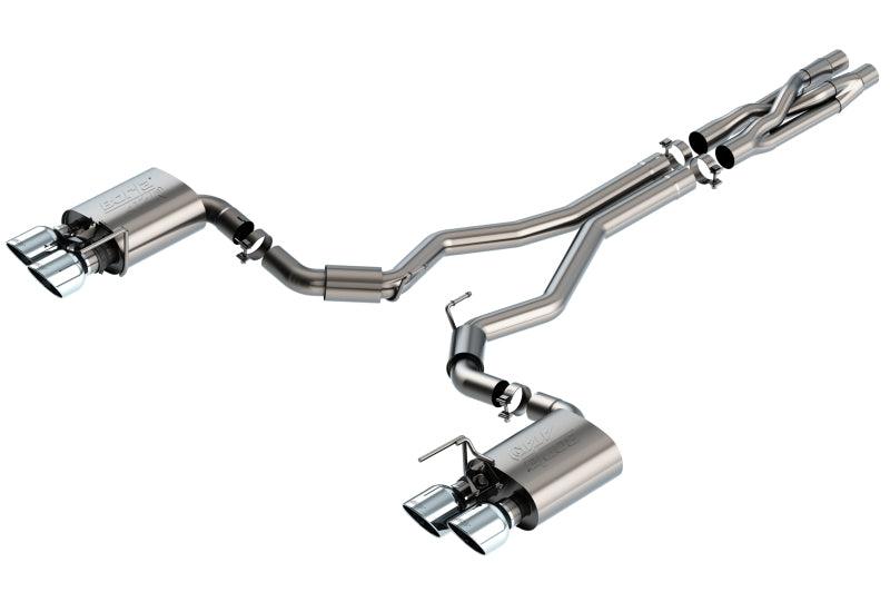 Borla 2020 Ford GT500 5.2L AT 3in ATAK CatBack Exhaust w/ Chrome Tips - Jerry's Rodz