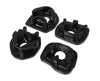 Energy Suspension 02-04 Acura RSX (includes Type S) / 02-04 Honda Civic Si Black Motor Mount Inserts - Jerry's Rodz