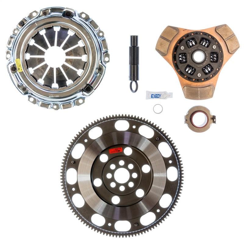 Exedy 2002-2006 Acura RSX Base L4 Stage 2 Cerametallic Clutch Thick Disc Incl. HF02 Lightweight FW - Jerry's Rodz