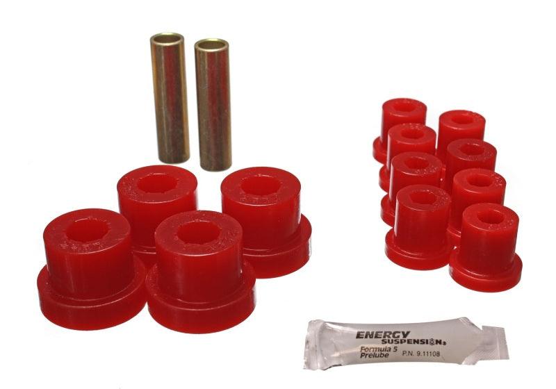 Energy Suspension Jeep Spring Bushing Set - Red - Jerry's Rodz