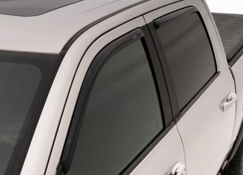 AVS 01-04 Toyota Hilux Double Cab Ventvisor In-Channel Front & Rear Window Deflectors 4pc - Smoke - Jerry's Rodz