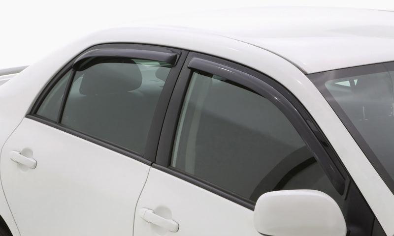 AVS 12-15 Honda Civic Ventvisor In-Channel Front & Rear Window Deflectors 4pc - Smoke - Jerry's Rodz