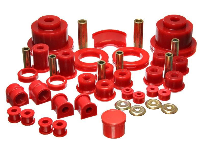 Energy Suspension 04 Pontiac GTO Red Hyper-flex Master Bushing Set - Jerry's Rodz