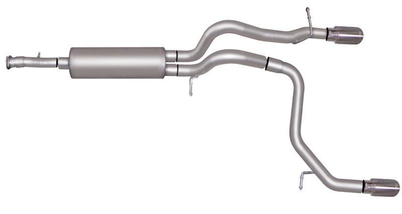Gibson 07-10 Hummer H3 Base 3.7L 2.5in Cat-Back Dual Split Exhaust - Aluminized - Jerry's Rodz