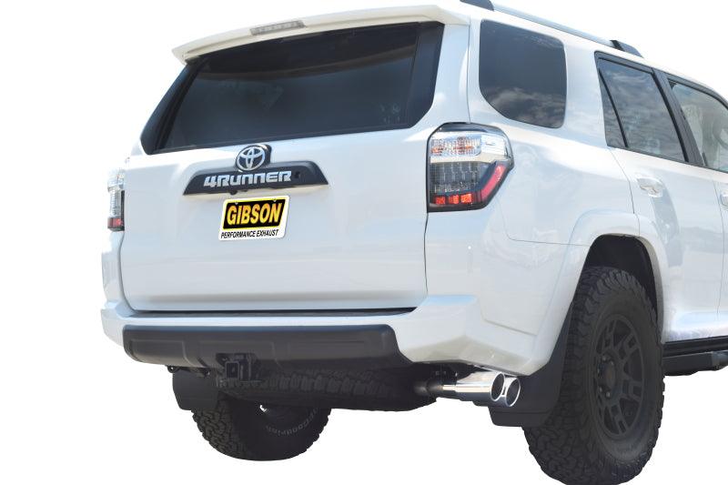 Gibson 04-22 Toyota 4Runner 4.0L 2.5in Cat-Back Dual Sport Exhaust - Stainless - Jerry's Rodz