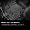 Husky Liners 17 Ford F-250 Super Duty SuperCab WeatherBeater Black Floor Liners - Jerry's Rodz