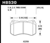 Hawk 07-08 Acura TL Type S DTC-60 Race Front Brake Pads - Jerry's Rodz