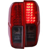 ANZO 2005-2008 Nissan Frontier LED Taillights Red/Smoke - Jerry's Rodz