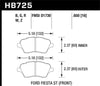 Hawk 2014 Ford Fiesta ST DTC-60 Front Brake Pads - Jerry's Rodz