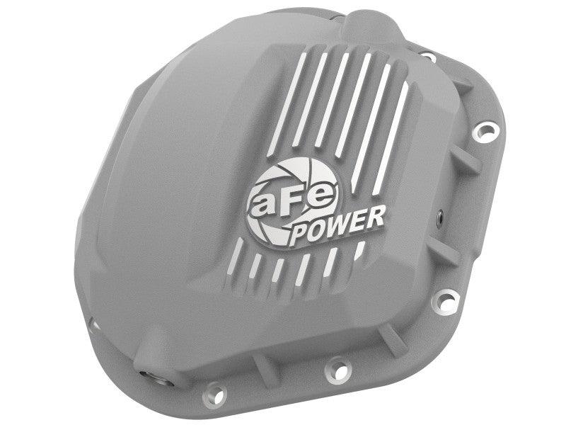 afe Front Differential Cover (Raw; Street Series); Ford Diesel Trucks 94.5-14 V8-7.3/6.0/6.4/6.7L - Jerry's Rodz