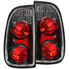 ANZO 2000-2006 Toyota Tundra Taillights Black (Regular &amp; Access Cab Models Only) - Jerry's Rodz