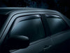 WeatherTech 07+ Jeep Wrangler Front and Rear Side Window Deflectors - Dark Smoke