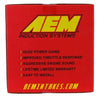 AEM 08-11 WRX/STi Wrinkle Red Cold Air Intake - Jerry's Rodz