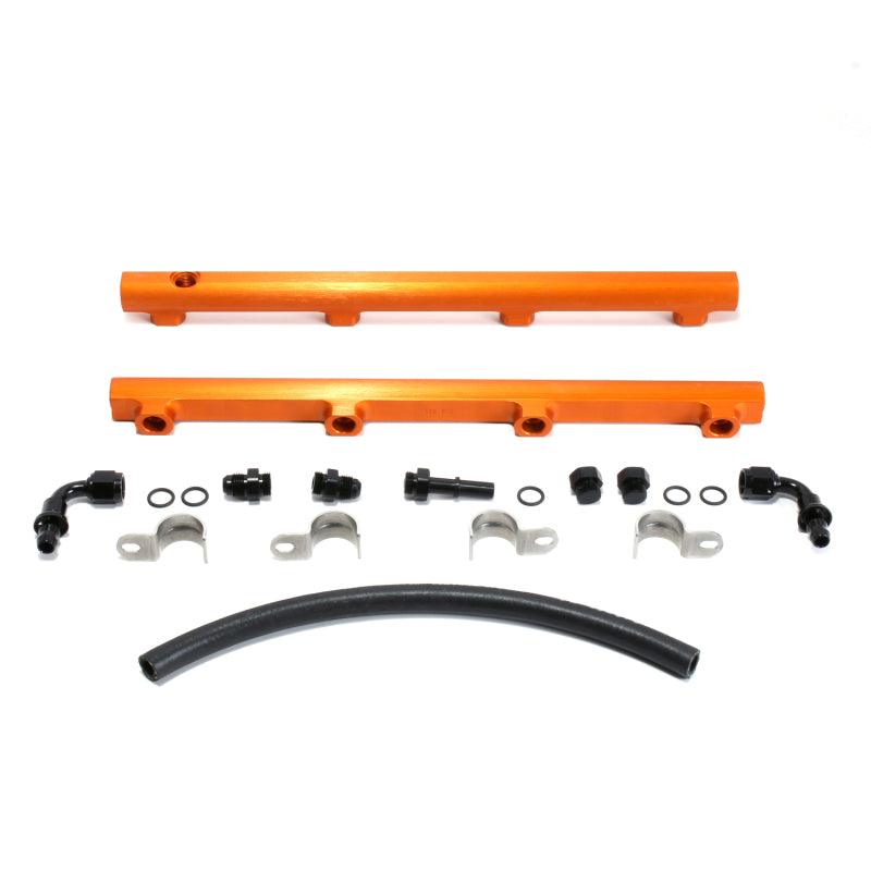 BBK 05-14 Dodge Hemi 5.7/6.1 High Flow Billet Aluminum Fuel Rail Kit (Non Trucks) - Jerry's Rodz