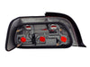 ANZO 1992-1998 BMW 3 Series E36 Coupe/Convertable Taillights Red/Clear - Jerry's Rodz