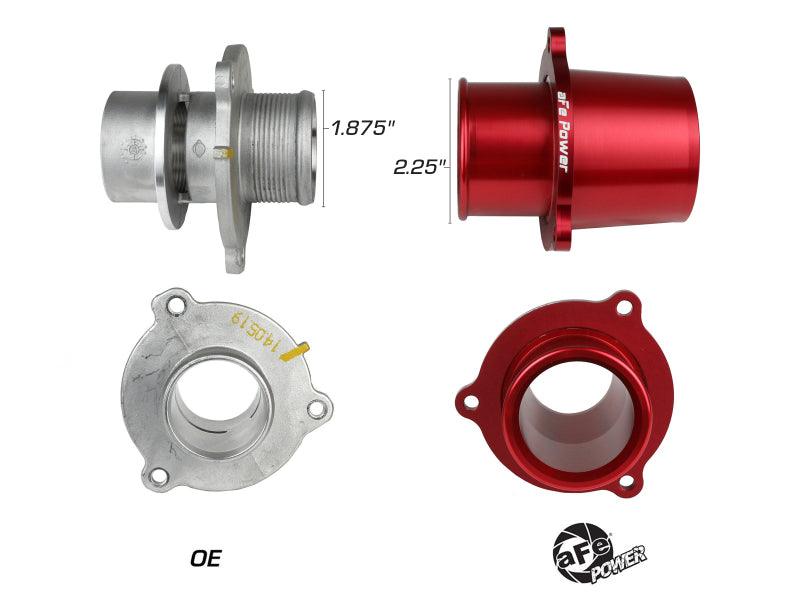 aFe 15-19 VW GTI Turbocharger Inlet Pipe - Red - Jerry's Rodz