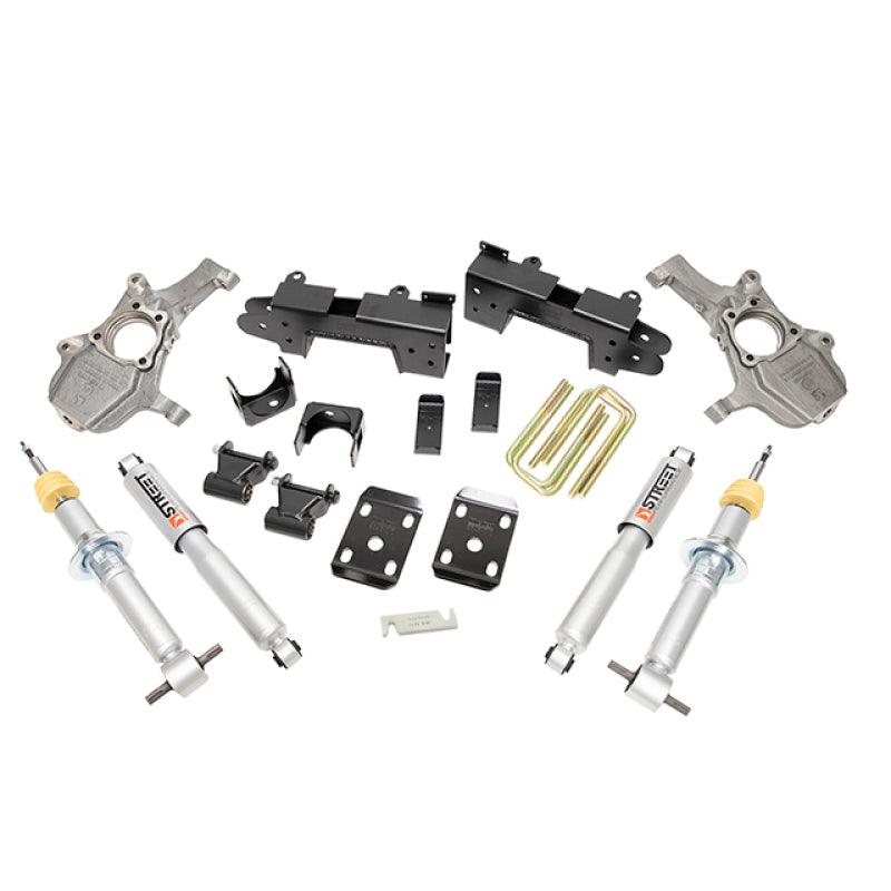 Belltech LOWERING Kit 2019 Chevy Silverado 1500/GMC Sierra 1500 4x4 4in Front/6in Rear - Jerry's Rodz