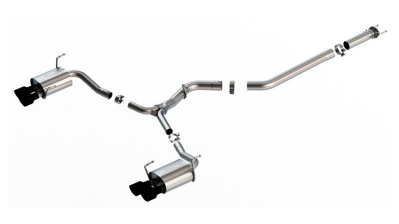 Borla 2022 Subaru WRX 2.4L Turbo AT/MT AWD S-Type Catback Exhaust CB Tips - Jerry's Rodz