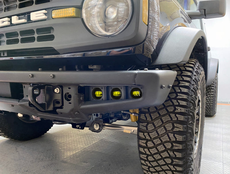 Oracle High 21-22 Ford Bronco Triple LED Fog Light kit for Steel Bumper SEE WARRANTY