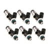 Injector Dynamics 1700cc Injectors-48mm Length-14mm Top - 14mm Low O-Ring (R35 Low Spacer)(Set of 6) - Jerry's Rodz