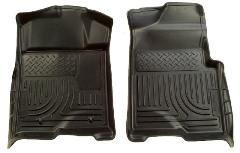 Husky Liners 09-12 Ford F-150 Regular/Super/Super Crew Cab WeatherBeater Black Floor Liners - Jerry's Rodz