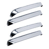 AVS 87-91 Ford LTD Crown Victoria Ventshade Front & Rear Window Deflectors 4pc - Stainless - Jerry's Rodz