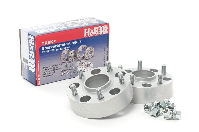 H&R Trak+ 20mm DRM Wheel Adaptor Bolt 5/120 Center Bore 64 Stud Thread 14x1.5 - Black - Jerry's Rodz