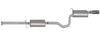 Gibson 06-12 Honda Ridgeline RT 3.5L 2.25in Cat-Back Single Exhaust - Aluminized - Jerry's Rodz