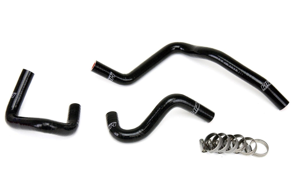 HPS Black Reinforced Silicone Engine Oil Cooler Coolant Hose Kit for Infiniti 03-07 G35 3.5L V6 VQ35DE RWD