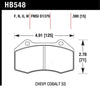 Hawk Miata Brembo / Renault Clio / Cobalt SS HP+ Street Front Brake Pads - Jerry's Rodz