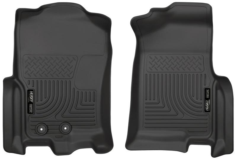 Husky Liners 2015 Ford Expedition/Lincoln Navigator WeatherBeater Front Black Floor Liners - Jerry's Rodz